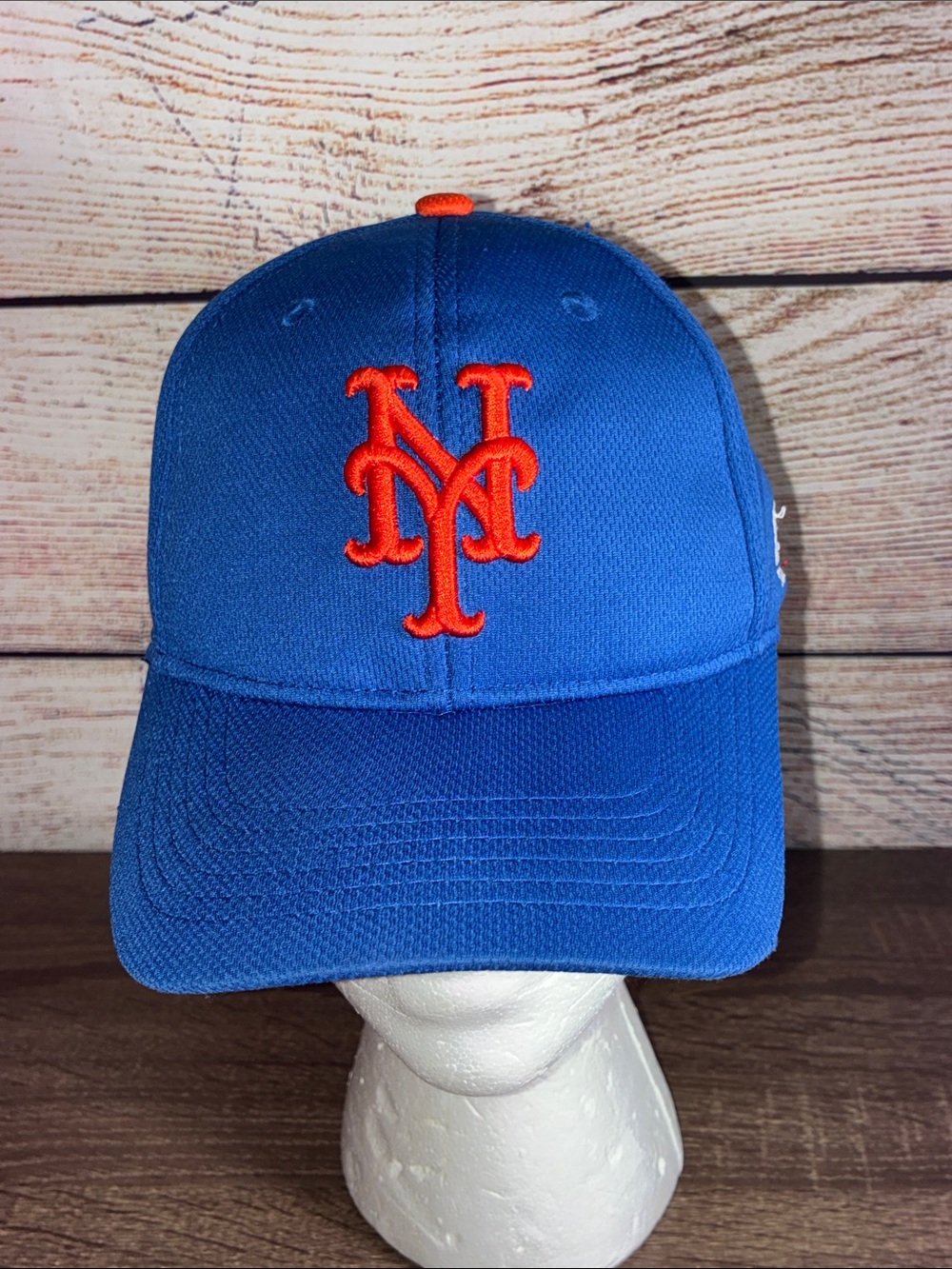 Youth OC Sports Royal Blue and Orange NY Mets Baseball Cap